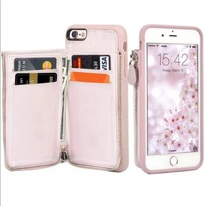 NWOT iPhone 6/6s Wallet Case by LAMEEKU